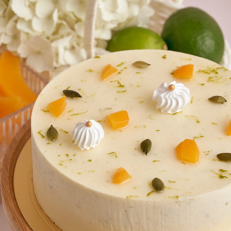 檸檬圓舞曲6吋-母親節蛋糕預購 - 蛋糕/甜點 - 新鮮食材 黃色