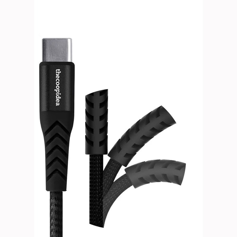 Flex Pro USB-C to Type-C 1.2米高速充電線 安卓手機電源綫 - 行動電源/充電線 - 其他材質 灰色
