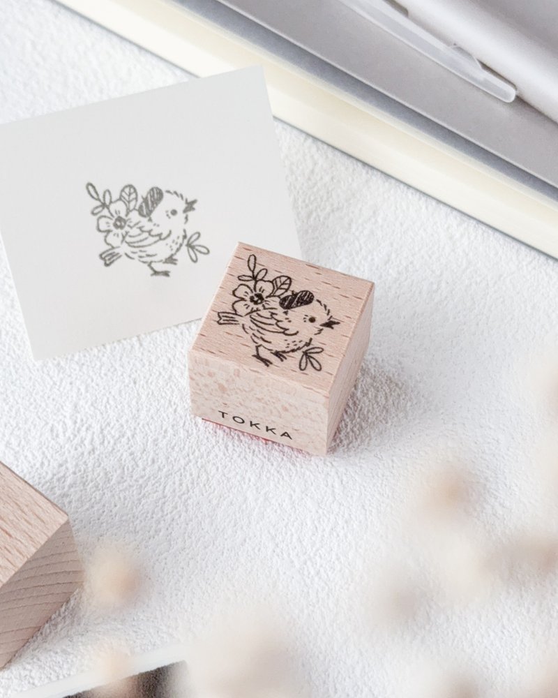 Flower and Bird Stamp | Chatting Weather - ตราปั๊ม/สแตมป์/หมึก - ไม้ 