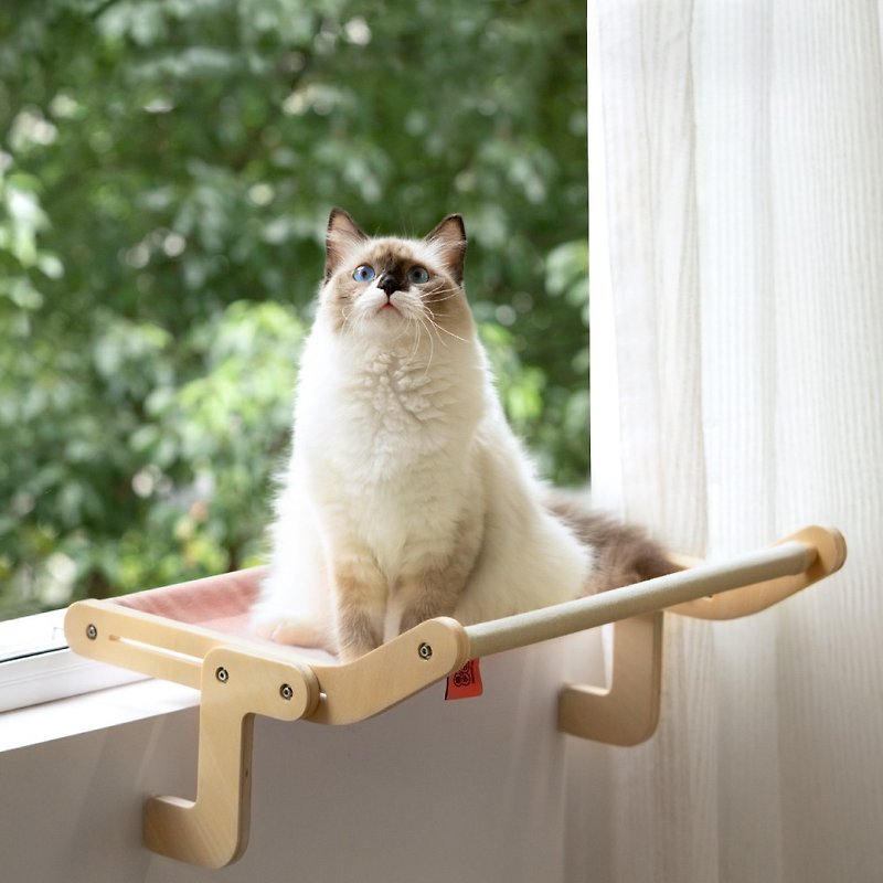 【MOMOCAT】ワンニャンも猫をベッドに吊るす - キャットタワー・爪とぎ - その他の素材 