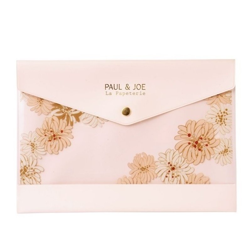Mark's x PAUL & JOE Stationery Case【Chrysanthemum (PAJ-CAS1-A)】 - Other - Plastic Pink