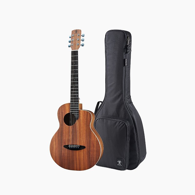 M3 - 36inch Travel Guitar - Acacia Taiwan - Guitars & Music Instruments - Wood Brown