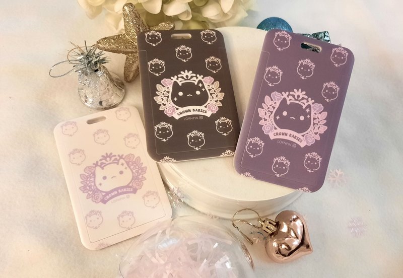 Crown Babies Kitty Card Set Free Rope Buckle - Other - Plastic 