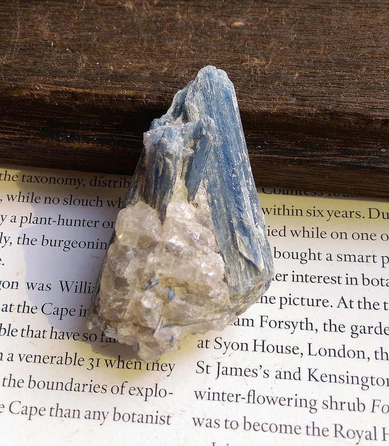 Kyanite 安徽產地 藍晶石 石英共生礦 天然礦石 原礦 - 擺飾/家飾品 - 其他材質 