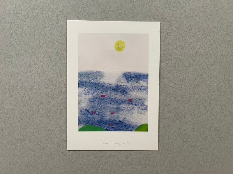 Postcards:  月亮一直都在 2 - 卡片/明信片 - 紙 