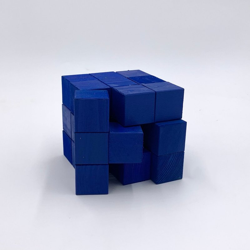 Middle blocks (blue) - บอร์ดเกม - ไม้ สีน้ำเงิน