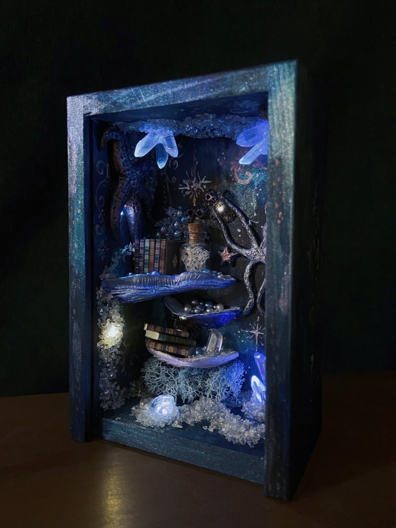 海底女巫的房間 - 擺飾/家飾品 - 黏土 藍色