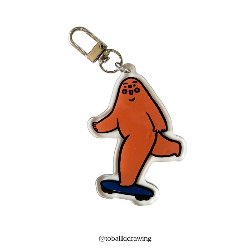 Skater Boy / Acrylic Keychains - ที่ห้อยกุญแจ - อะคริลิค 