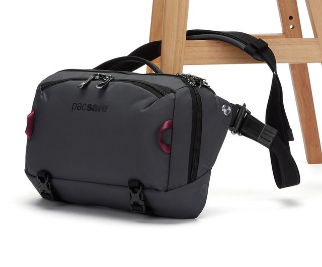 バッグ12 Pacsafe EXP 12 盗難防止 スリングバッグ ショルダーバッグ (10L