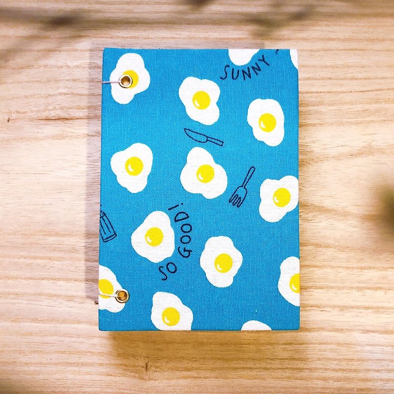 Breakfast & Sunny Side - A5 Handmade Journal Book - สมุดบันทึก/สมุดปฏิทิน - กระดาษ 