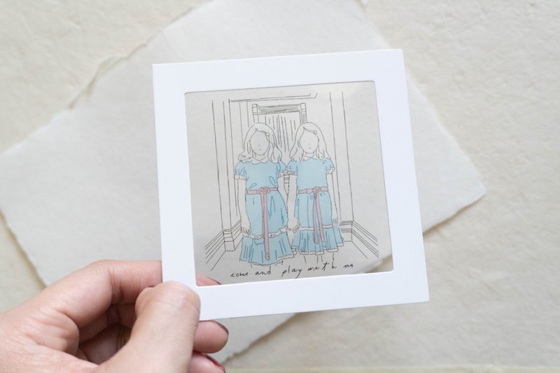 The Shinning | Movie| Romance Transparent Postcard - Cards & Postcards - Other Materials 