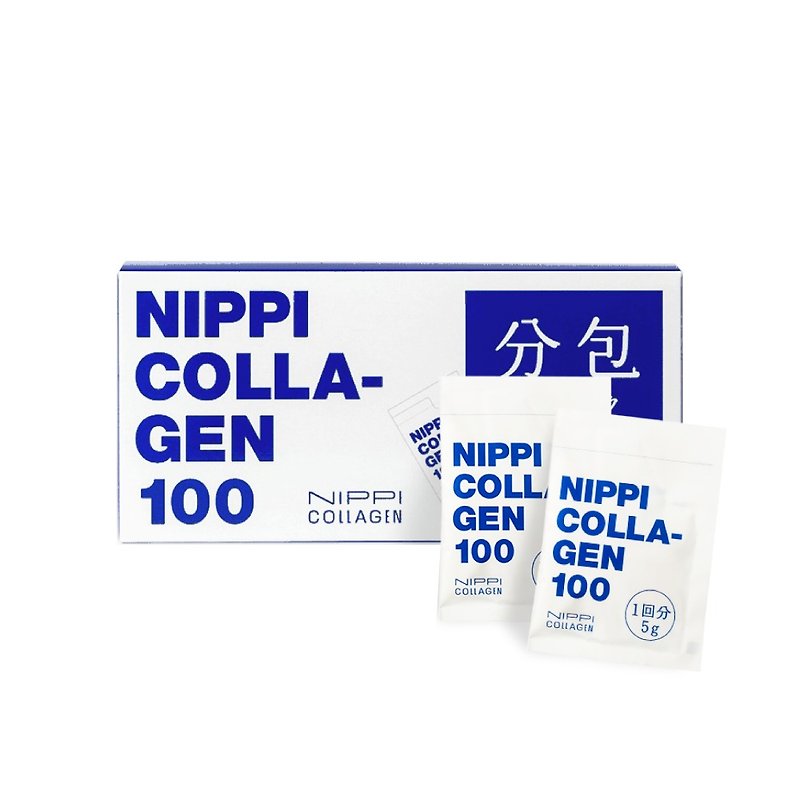 【NIPPI】100% pure collagen peptide carry-on bag - 1 box/5gX30 - Health Foods - Concentrate & Extracts Blue