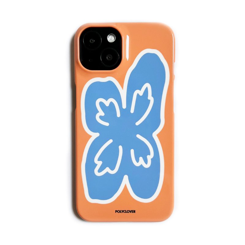 pale flower 硬質手機殼 orange - 手機殼/手機套 - 塑膠 橘色