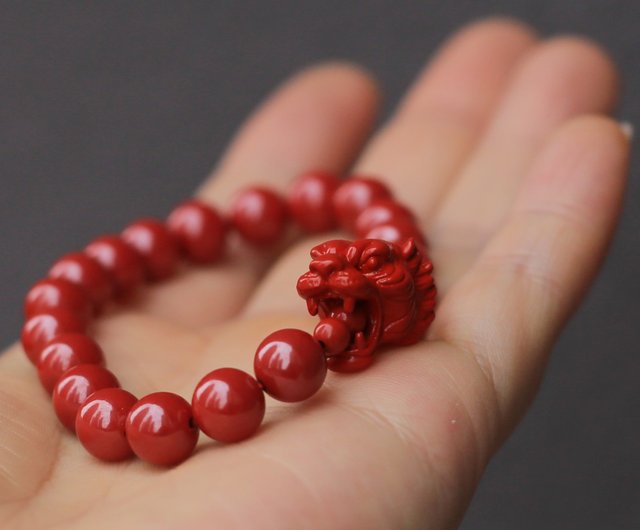 春秋オリジナルデザイン | 皇室砂含有量8mm | 虎ブレスレット