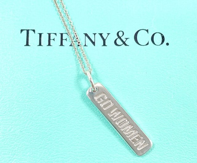 美品 Tiffany&Co ティファニー GOWOMEN 2013 ネックレス｜Yahoo