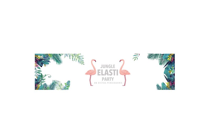 【ELASTI】時尚運動毛巾-叢林樂園 - 運動配件 - 聚酯纖維 多色