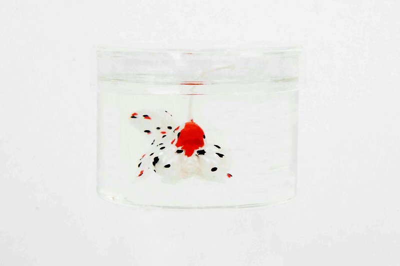 Bubble Eye Goldfish Candle - multi-color 300ml - Candles & Candle Holders - Wax 