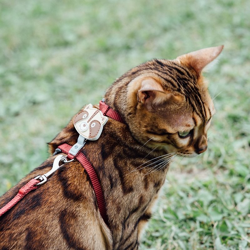 tails & me-Classic Nylon Cat Series Harness Mint Lemon - Collars & Leashes - Nylon Multicolor