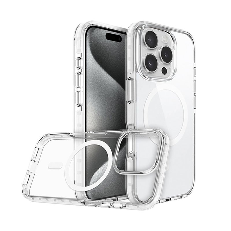 VOYAGE iPhone 16 シリーズ 超ミリタリー 落下防止保護ケース Pure Clear+ ピュア - スマホケース - プラスチック 透明