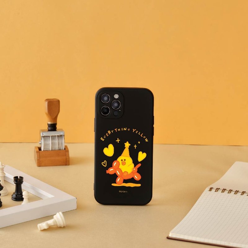 LINE FRIENDS Yellow Sally-Balloon Dog Solid Color Silicone iPhone Case - Phone Cases - Silicone Multicolor