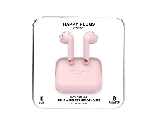 Happy Plugs Air 1TrueワイヤレスBluetoothイヤホンピンクゴールド ...