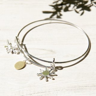 /シンプルさ/遊び心のあるシルバーデザインバングルブレスレットブレスレット-恐竜時代