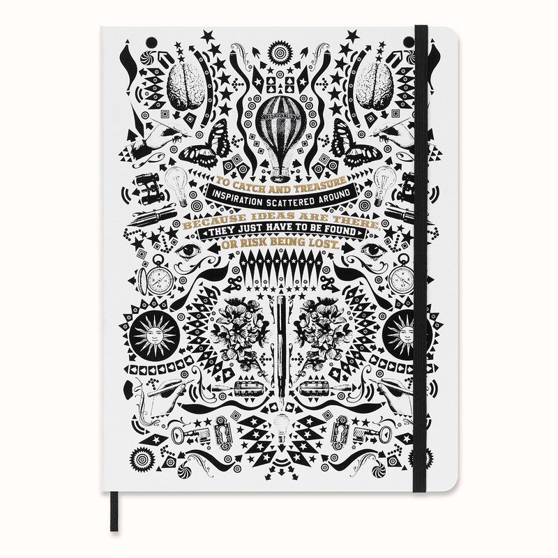 _勿上架_MOLESKINE PETRANTONI 筆記本 XL型 橫線 - 筆記本/手帳 - 紙 白色