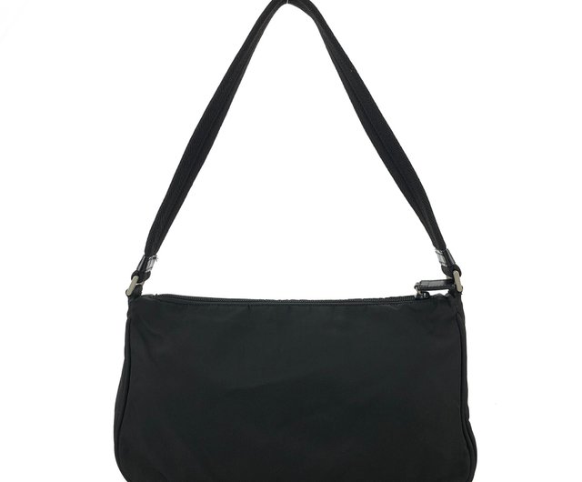 日本直送 名牌中古包 】PRADA プラダ トライアングルロゴ