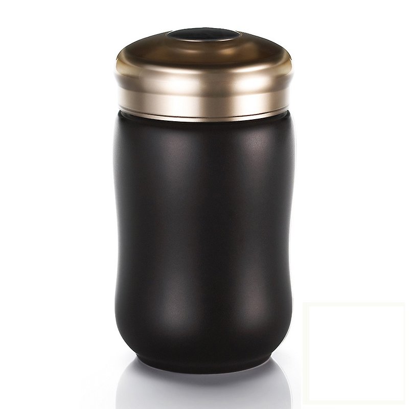 Happy Portable Cup/ Black - กระติกน้ำ - เครื่องลายคราม 