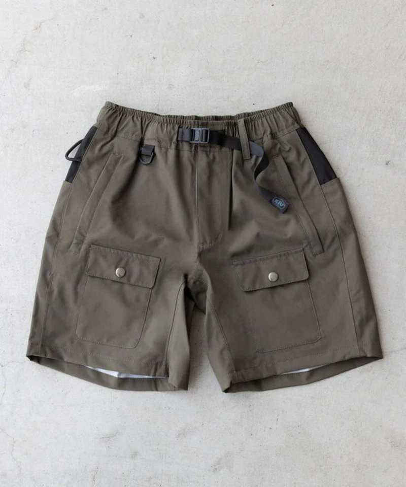 [Popular Pre-order] KIU Outdoor Waterproof Shorts Multi-Pocket Unisex (3 Colors) K300 Invoice Included - กางเกง - ไฟเบอร์อื่นๆ หลากหลายสี