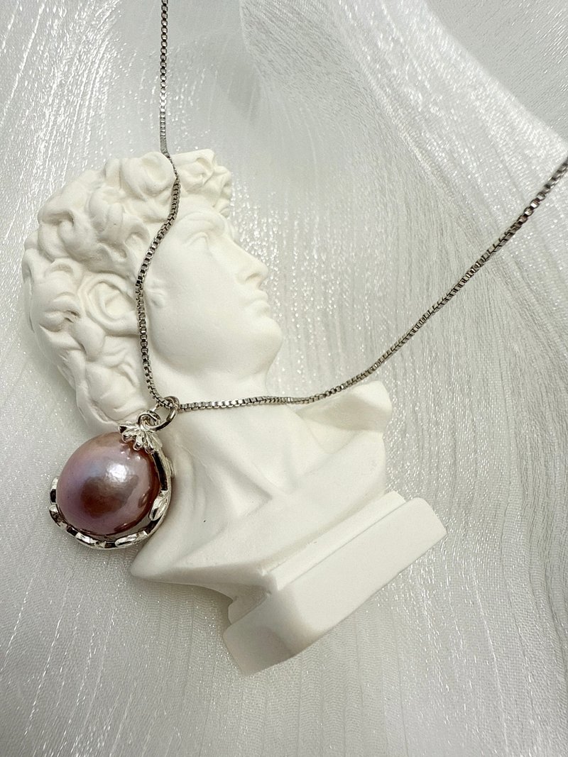 【TING】月の囁き - 心を守るパール護符 - ネックレス - クリスタル 