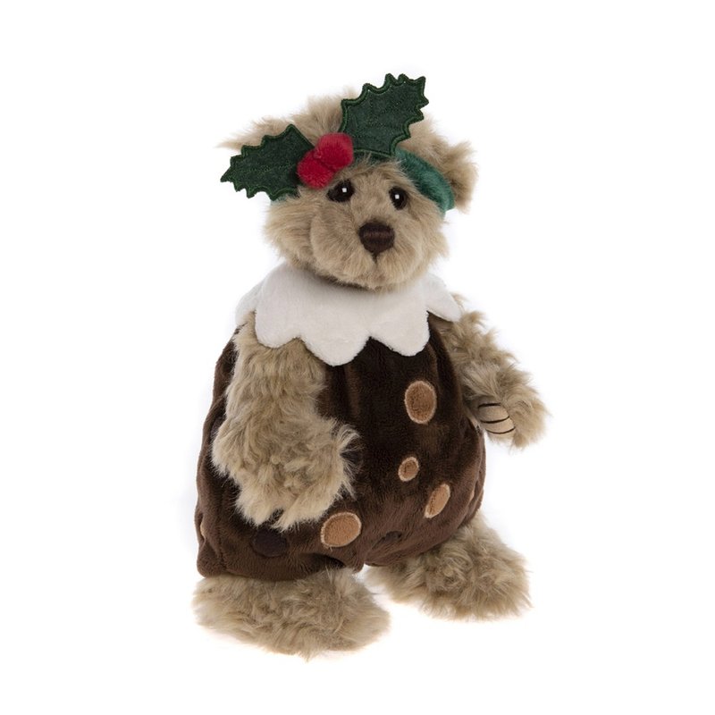 Figgy 手工製作精緻動物玩偶 Bear 泰迪熊 布丁熊 - 公仔/玩偶 - 聚酯纖維 咖啡色