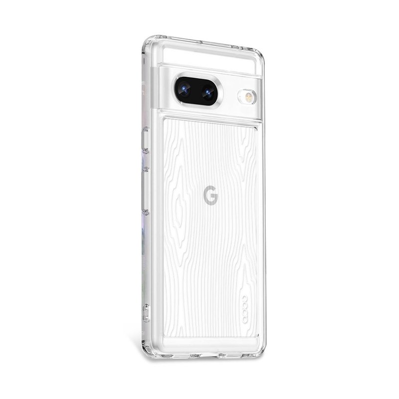 Google Pixel 9/8/7系列 浮雕感防震雙料手機殼-木紋 - 手機殼/手機套 - 其他材質 多色