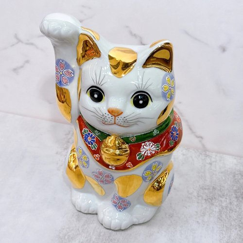 九谷焼　招き猫 招き猫（九谷焼）