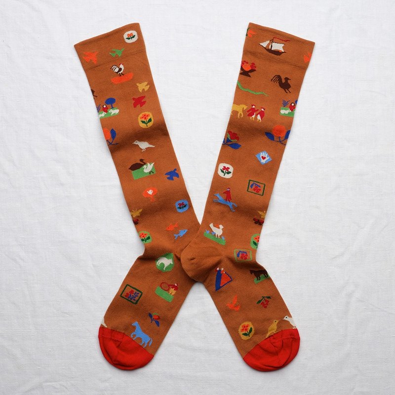 French Stockings-Fantasyland - Socks - Cotton & Hemp 