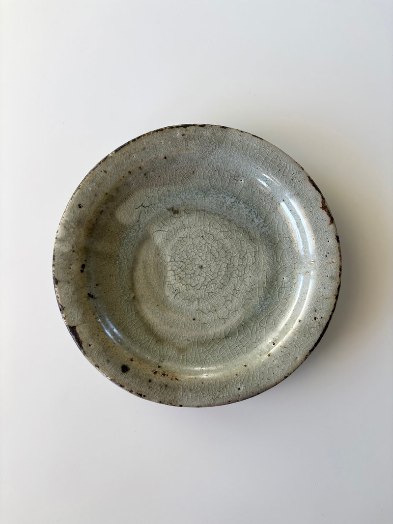 純粹製陶 - 薪窯粉引盤 - 皿・プレート - 陶器 
