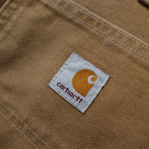 カーハート ダブルニー W35 L32 ブラウン ペンキ carhartt 500x0.jpg