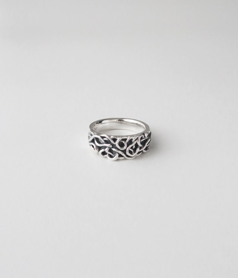 Taemin, TVXQ pick BloodstreamS man bold unisex silver ring - General Rings - Sterling Silver 