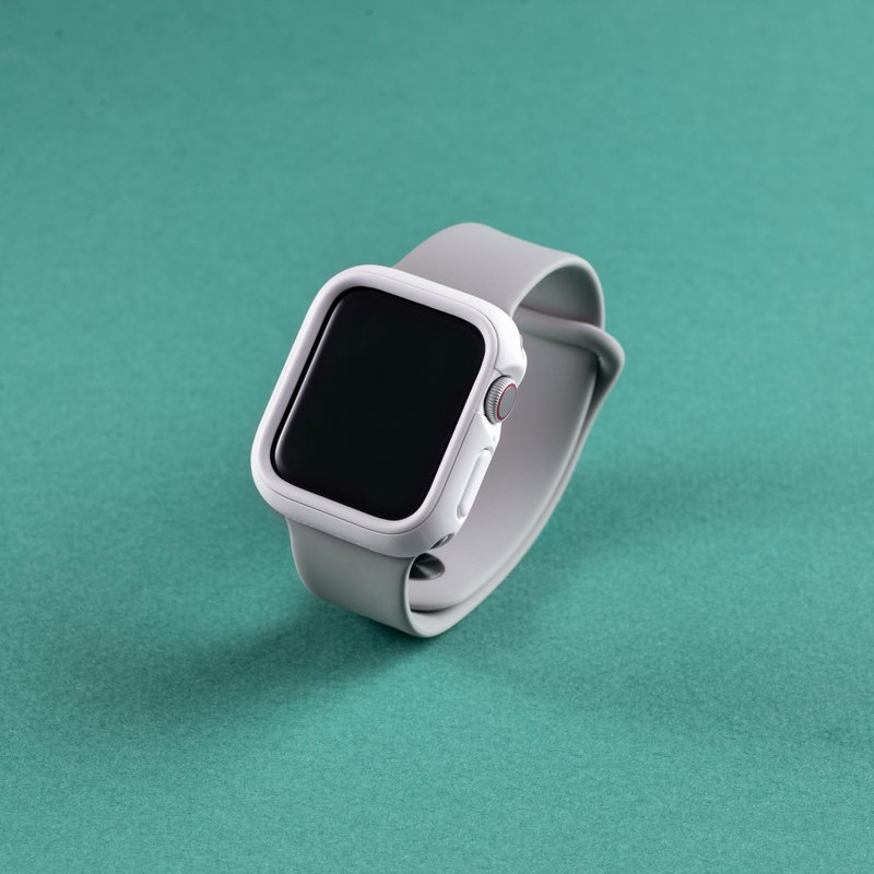 Apple Watch 8/SE2/7/6/SE/5/4/3/2/1 邊框保護殼-白色 - 科技小物 - 其他材質 白色