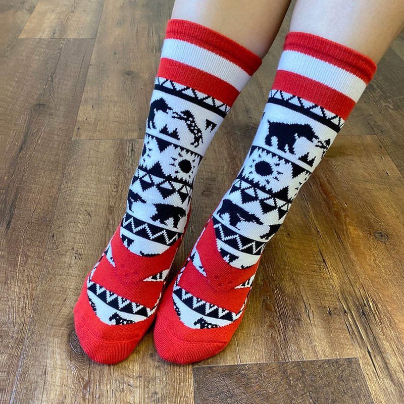 推薦【SOCKS鞋型襪】花生騷熊豹│中筒襪 男襪 女襪 | 交換禮物 - 襪子 - 其他材質 