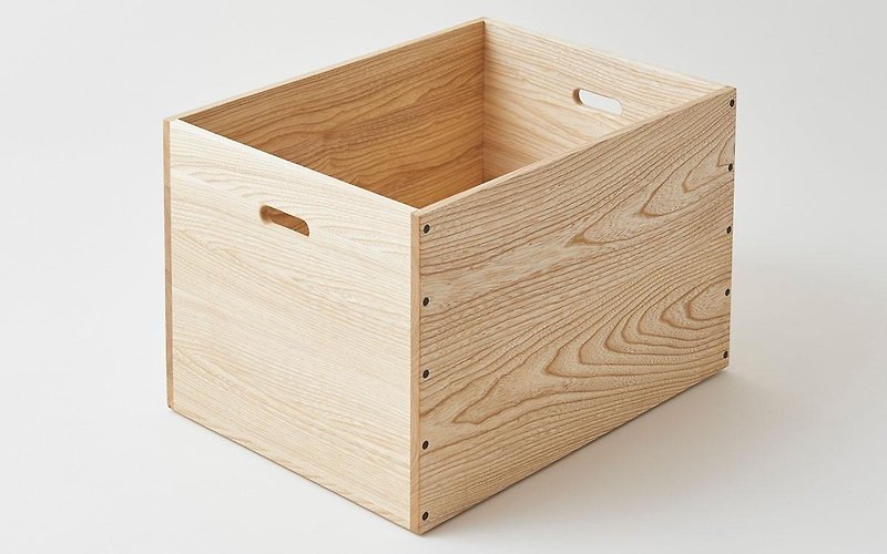 Wood stacking box No.4 - Other Furniture - Wood Khaki