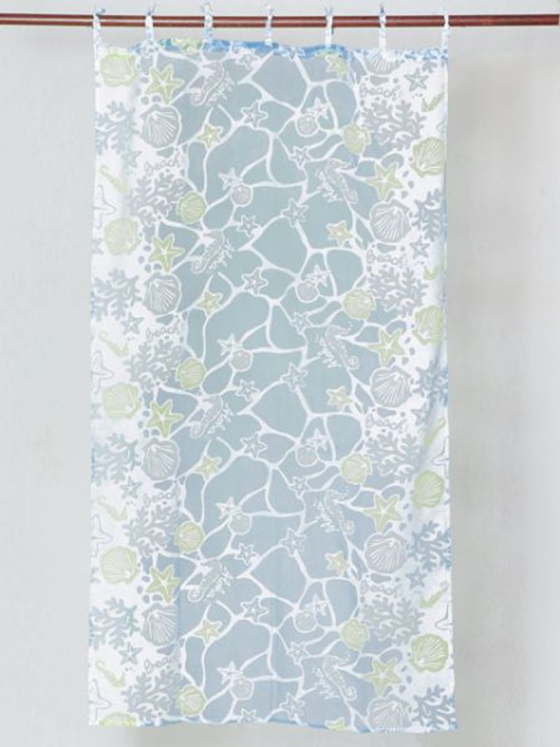 Pre-ordered cute marine life curtain 4ISP8151 - Doorway Curtains & Door Signs - Other Materials Multicolor