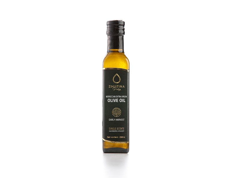 Zouitina PRESTIGE Extra Virgin Olive oil Early Harvest- 250ml - Sauces & Condiments - Fresh Ingredients 