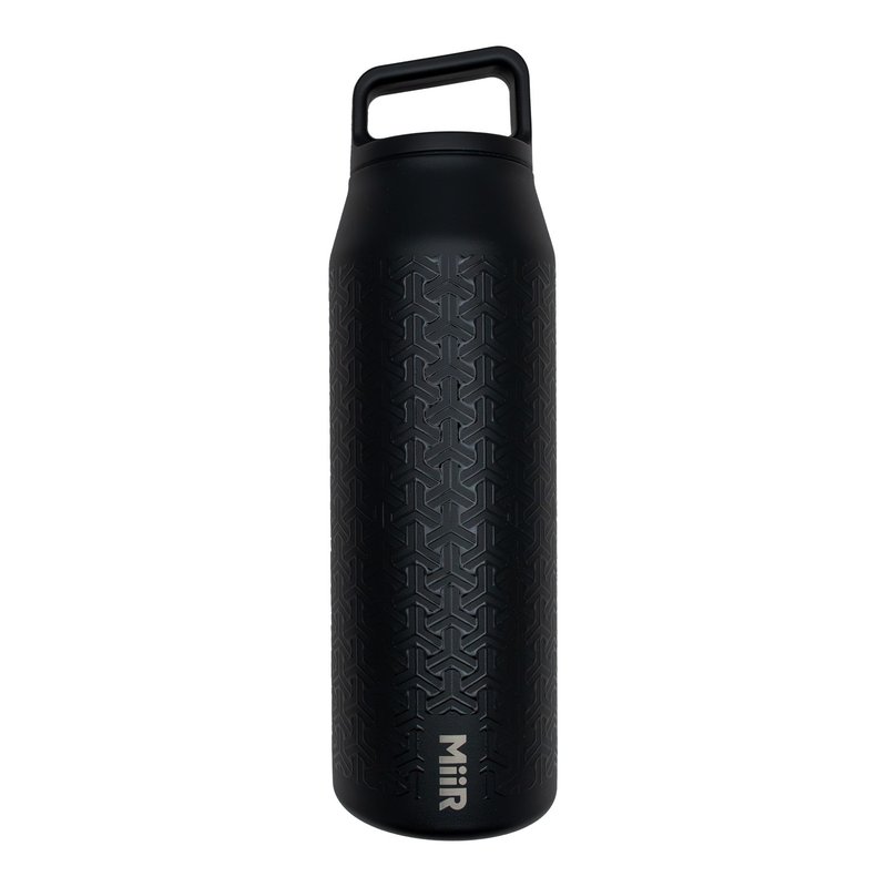 【限量聯名】 MiiR x Carryology  提把保溫瓶 32oz/946ml 武士黑 - 保溫瓶/保溫杯 - 不鏽鋼 黑色
