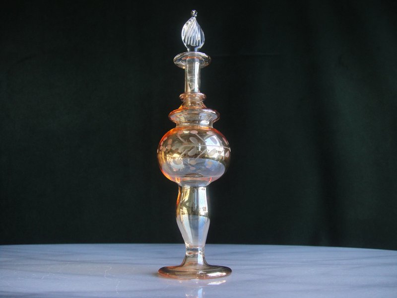 【老時光 OLD-TIME】早期二手中東玻璃香水瓶(瑕疵 - 擺飾/家飾品 - 其他材質 