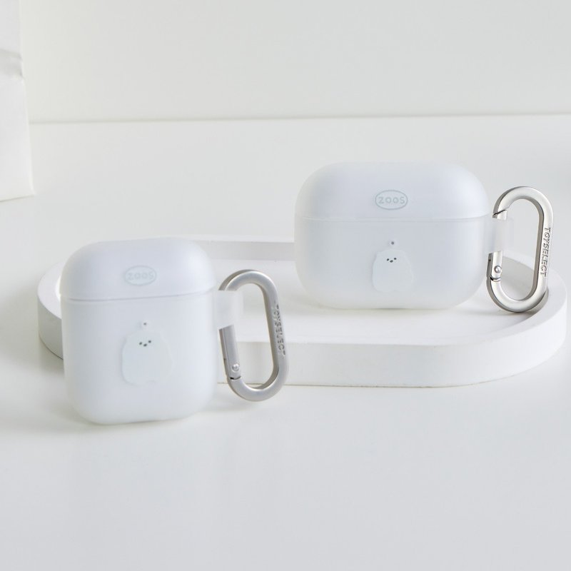 來點動物雪團小狗強悍防摔AirPods保護套 - AirPods/耳機保護套 - 塑膠 多色