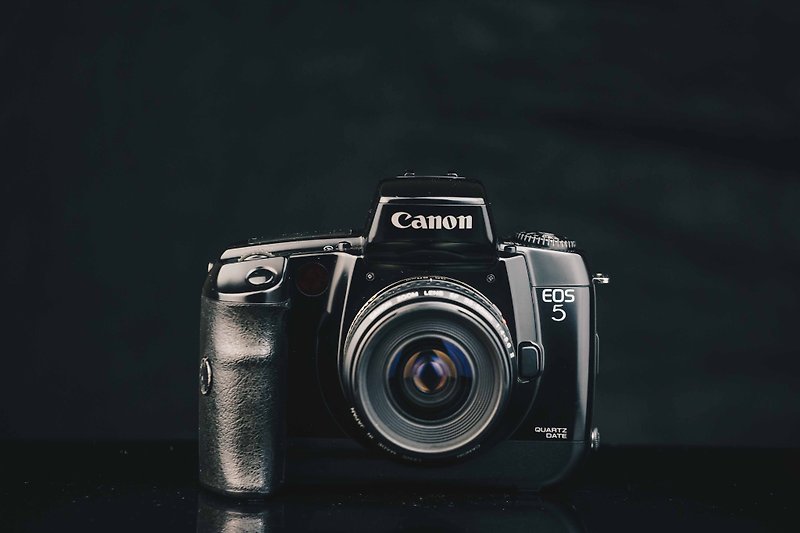 Canon EOS 5+EF 35-80mm f4-5.6 II #239 #135 film camera - Cameras - Other Metals Black