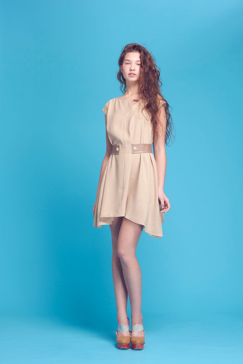 hot coco - One Piece Dresses - Other Materials Khaki