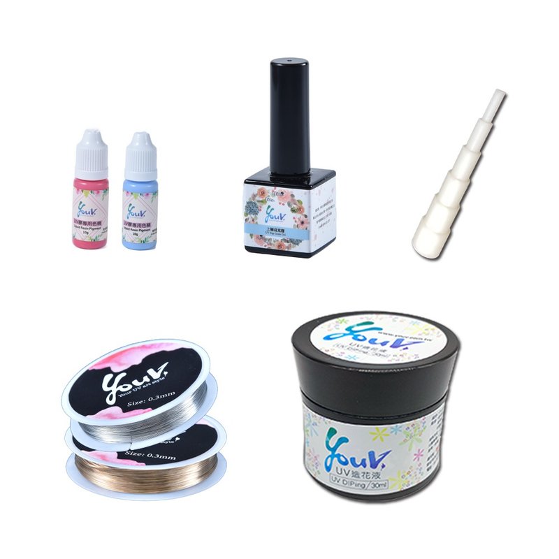UV 造花液進階包 - 其他 - 其他材質 多色