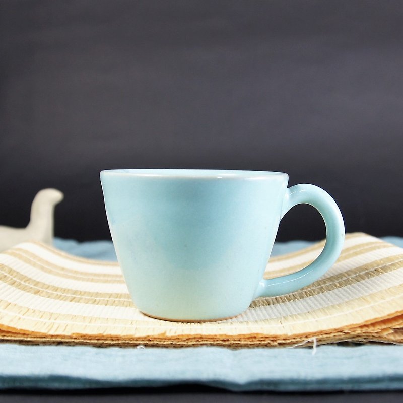 土耳其藍咖啡杯,茶杯,馬克杯,水杯-約120ml - 咖啡杯/馬克杯 - 陶 藍色